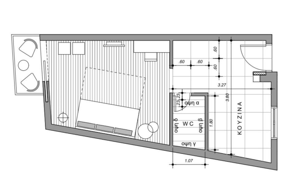 Cozy, Sunbathed, 30M2 Apartment Atenas Exterior foto
